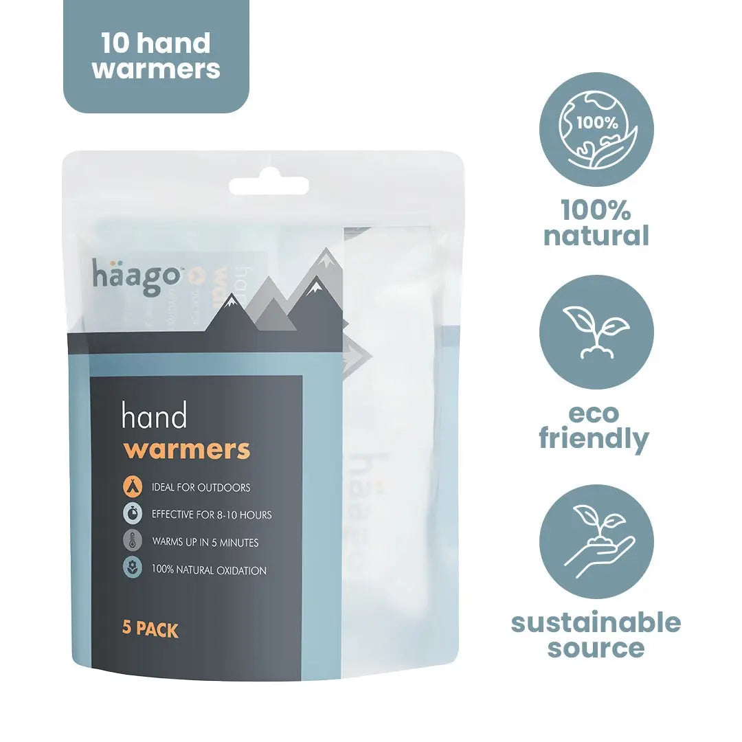 Handwärmer Reisegrösse 5er Set von Häago
