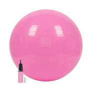 Gymnastikball Mit Luftpumpe Pink von Phoenix Fitness