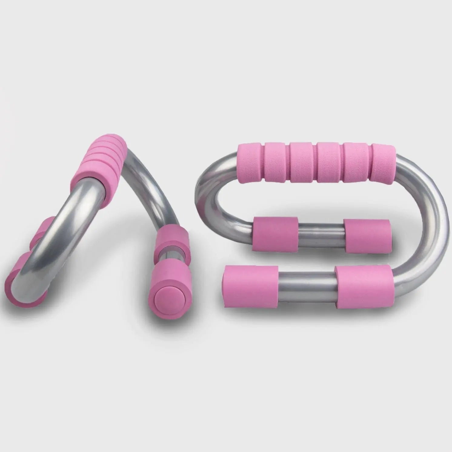 Liegestützgriffe Push-up Bars Pink von Phoenix Fitness