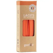 Elastische Schnürsenkel Flexibel Ohne Binden Breit Silikon Coral von Gorilla Lacets