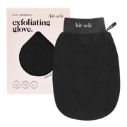 Peelinghandschuh Schwarz von Kitsch
