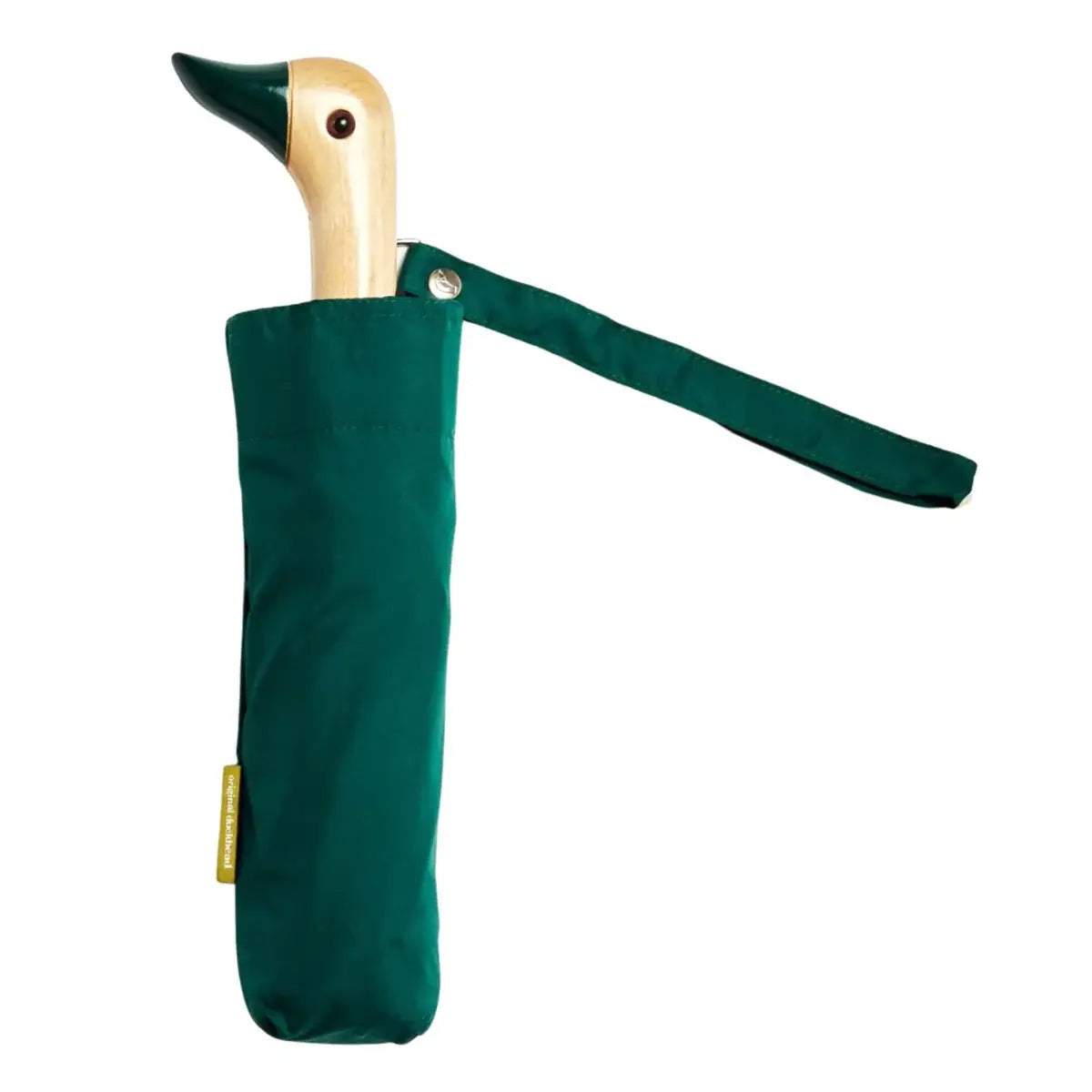 Umweltfreundlicher Regenschirm aus recycelten Materialien Waldgrün von Original Duckhead