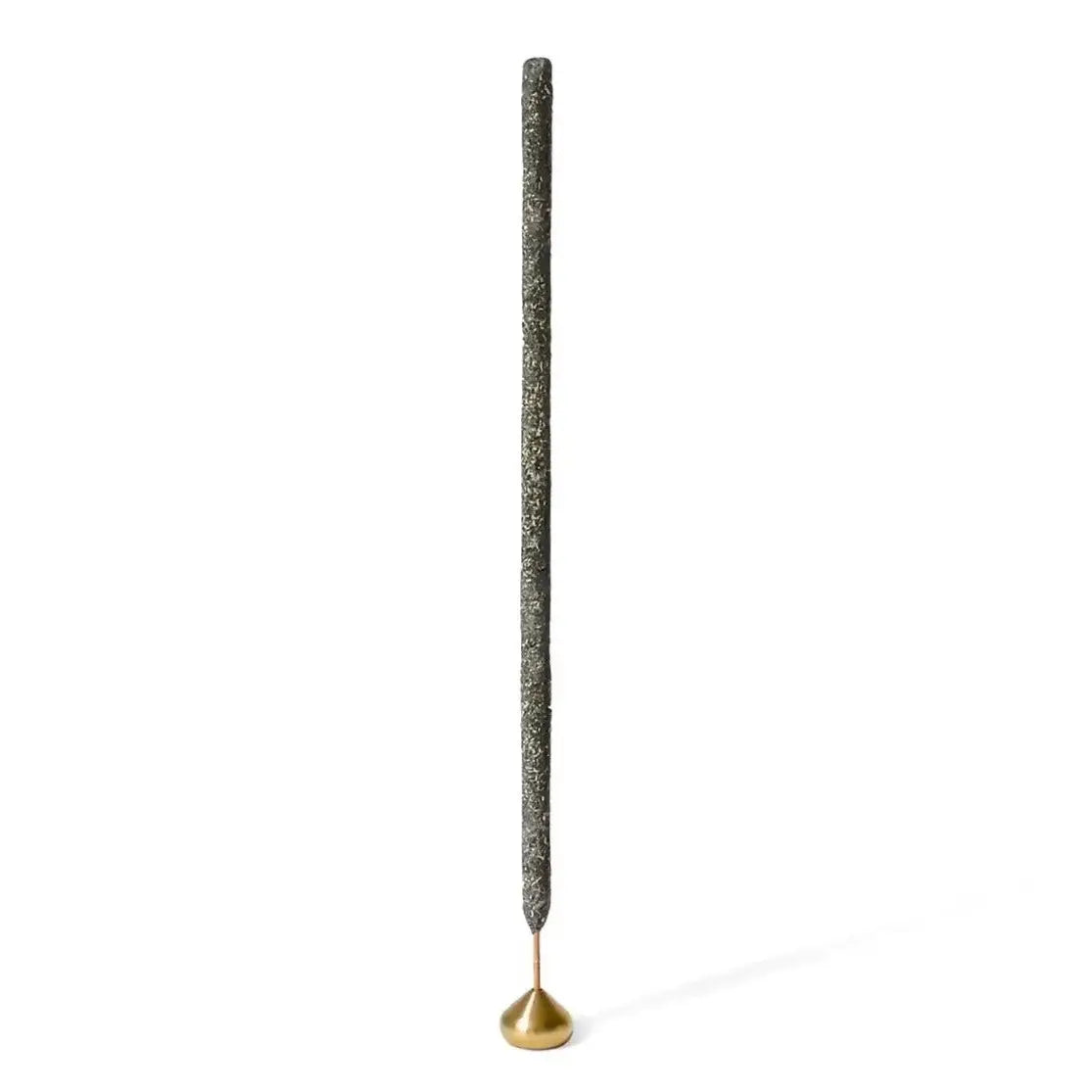 Räucherstäbchenhalter Messing Wassertropfenform Mittel Gold von guteszeug.ch