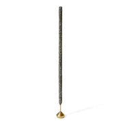 Räucherstäbchenhalter Messing Wassertropfenform Mittel Gold von guteszeug.ch