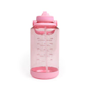 Fitness Motivations Wasserflasche 2 Liter Pink von Phoenix Fitness