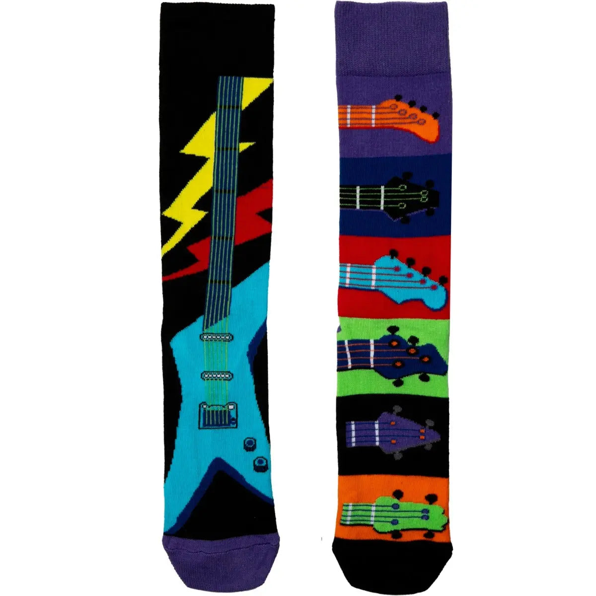 Einzelne Socken im 6er Pack, SOCK ‘N’ ROLL Rock Oddsocks, Gr. 39-46, mit Geschenkbox von guteszeug.ch