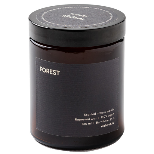 Natürliche Duftkerze Forest 180ml von Mulieres