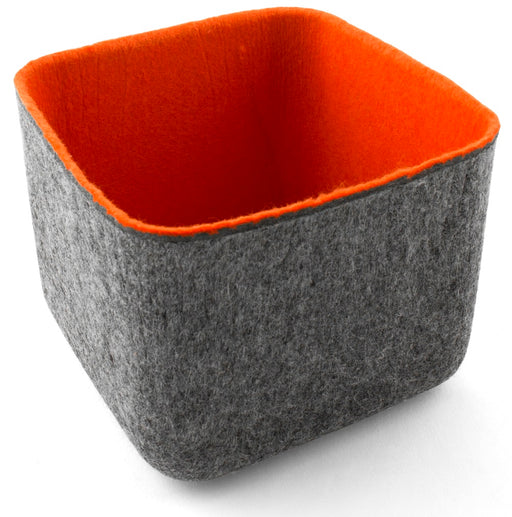 Organizer Behälter 13x13 cm Orange von three by three