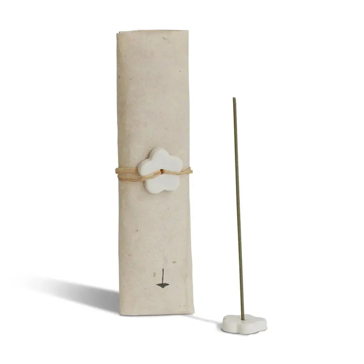 Japanisches Räucherstäbchen Set Hinoki 30 Stück Mit Keramikhalter von guteszeug.ch
