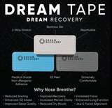 Mundpflaster Tapes 2in1 besserer Schlaf und Training Monatspackung Pink von Dream Recovery