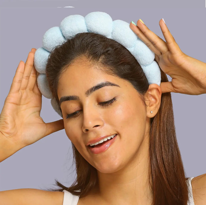 Cloud Skincare Stirnband für alle Haartypen rosa von My Spa Life