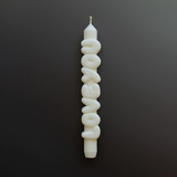 Kerze Taper candle LOVE YOU weiss von Taper Candles