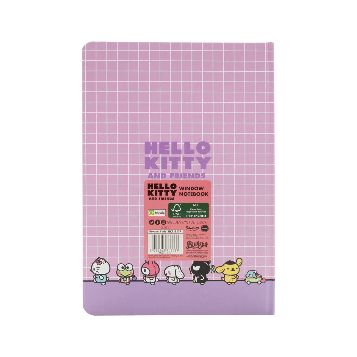Hello Kitty - Notizbuch A5 Window von Blue Sky