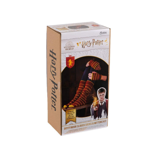 Harry Potter Strickset Fäustling und Socken Gryffindor von Thumbs Up