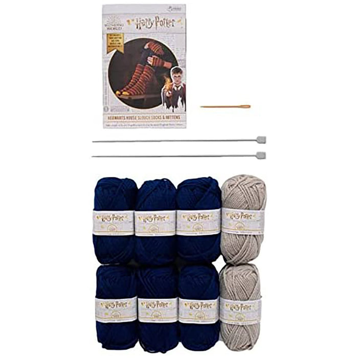 Harry Potter Strickset Fäustling und Socken Ravenclaw von Thumbs Up