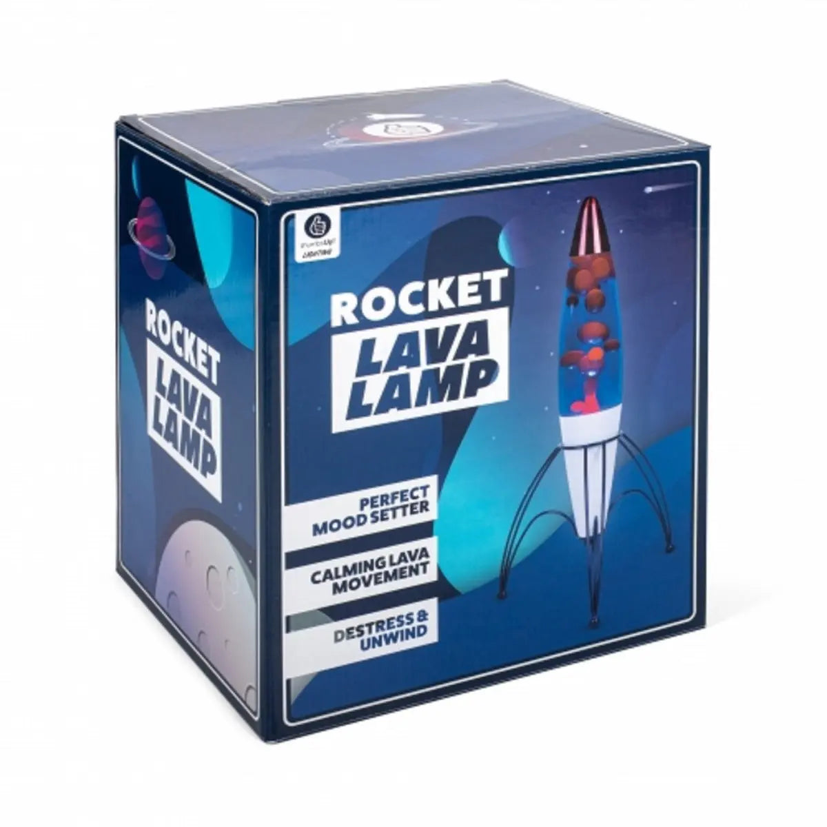 Retro Lava Lampe Rakete von NASA