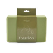 Yogablock Schaumstoff Moos von Myga