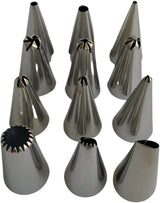 Spritzbeutel Set mit 12 Spritztüllen von Mastrad