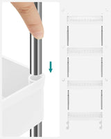 Rollwagen Küchenwagen auf Rollen weiss von Songmics