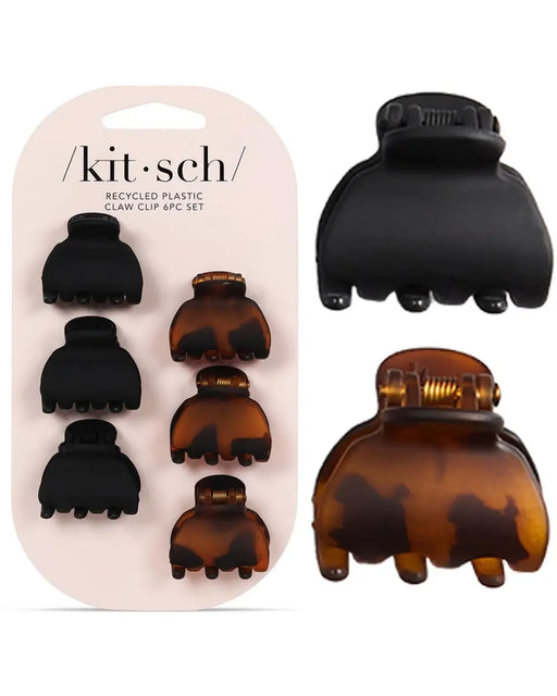 X Small Klauenklammern 6er Set Black und Tort von Kitsch