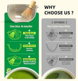 Matcha Set Obsidian mit Ausgiessschale 7-tlg. von TEANAGOO