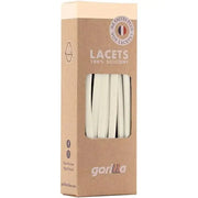 Elastische Schnürsenkel Flexibel Ohne Binden Schmal Silikon Vanilla von Gorilla Lacets