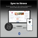 Fahrradcomputer M2 GPS Kabellos 2.5 Zoll LCD von Cycplus