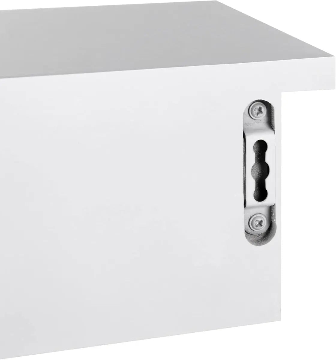 Wandregal mit Schubladen modern platzsparend weiss von Songmics
