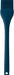 Silikonpinsel 26cm Blau von Mastrad