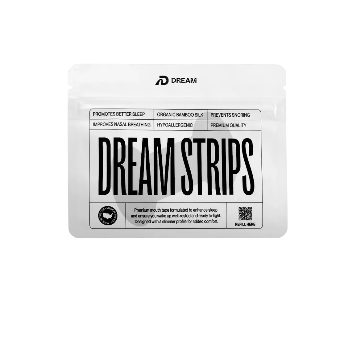 Mundpflaster Stripes Monatspackung von Dream Recovery