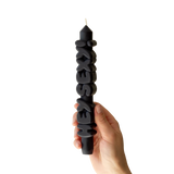 Kerze Taper candle HEY SEXY! schwarz von Taper Candles