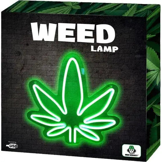 Neon Lampe Weed von Mad Monkey