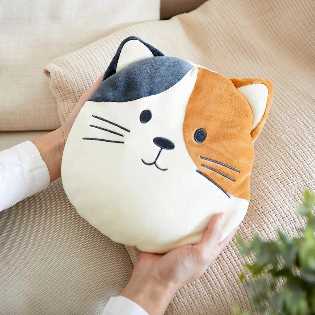 Kirschkern-Kissen Kitty Calico Polyester von Balvi