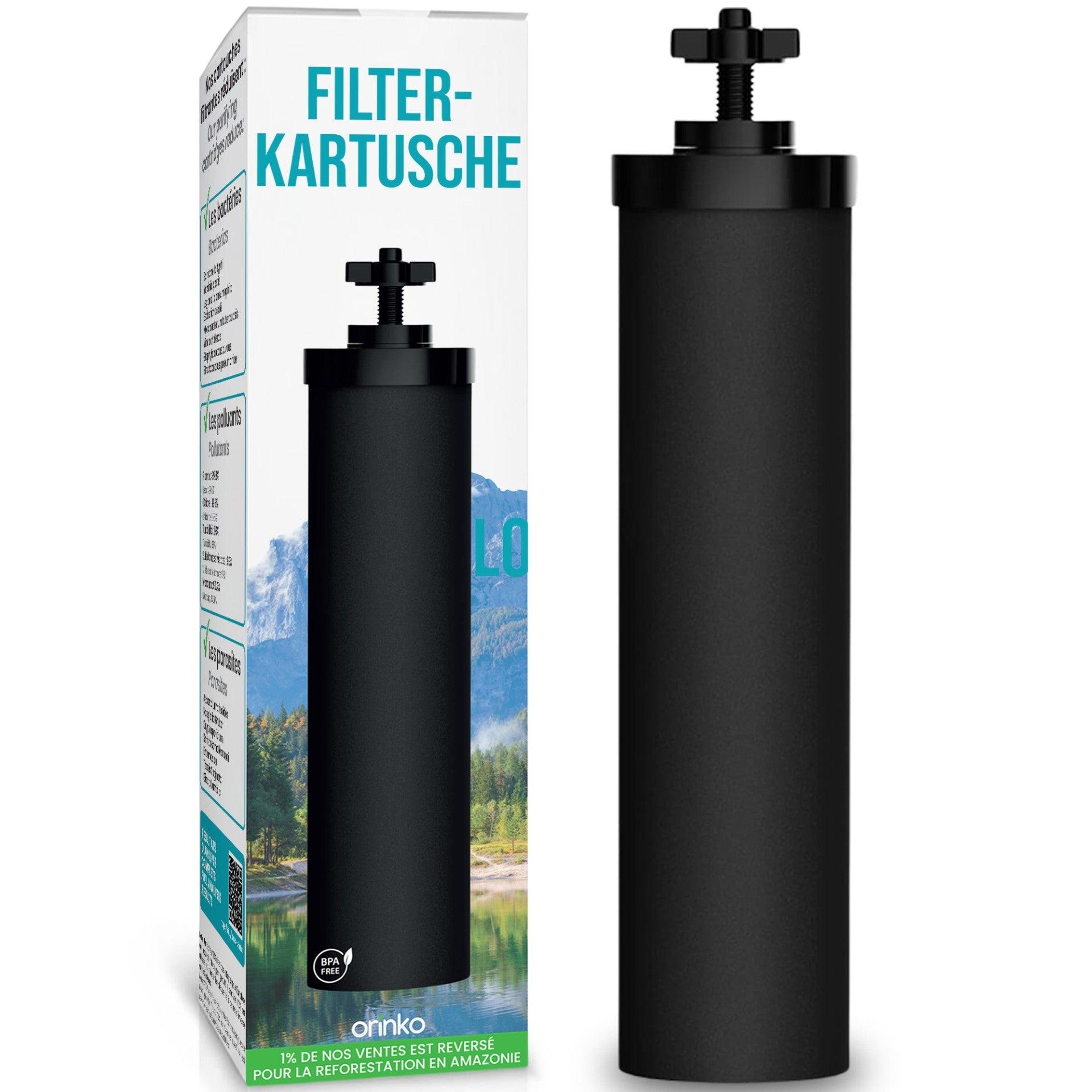 Gravity Wasserfilter für Berkey & Berkefeld 1er von Orinko