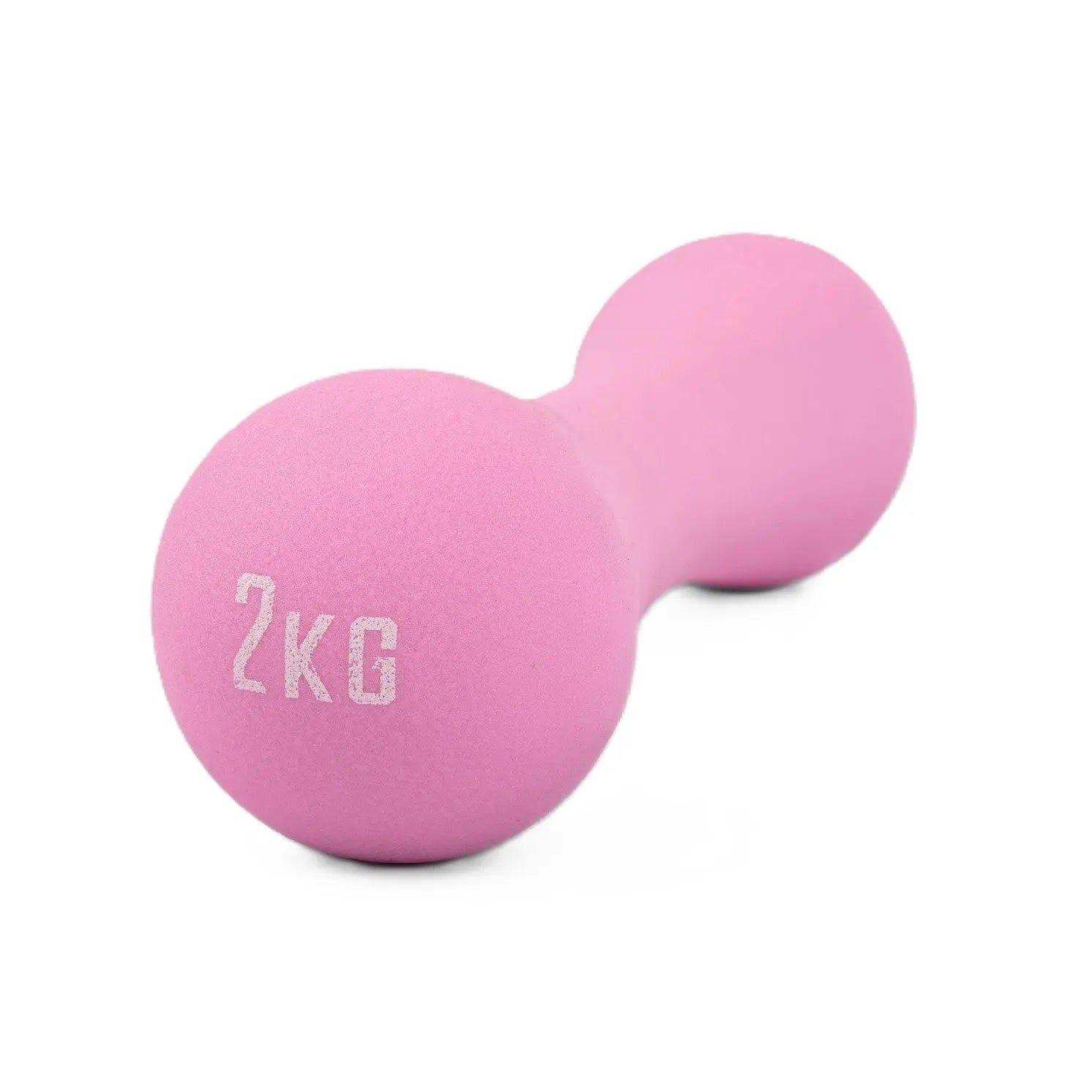 Kurzhantel 2 Kilo Mit Neopren-Beschichtung Pink von Phoenix Fitness