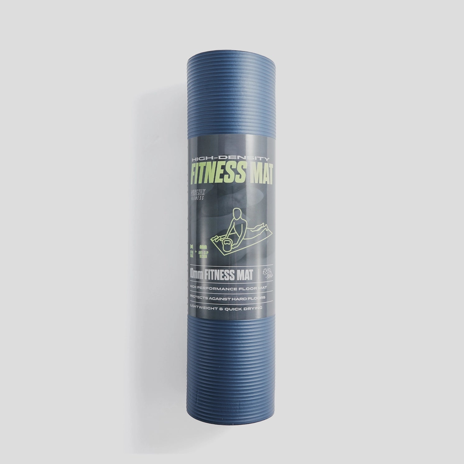 Fitnessmatte aus NBR-Schaum Marineblau von Phoenix Fitness
