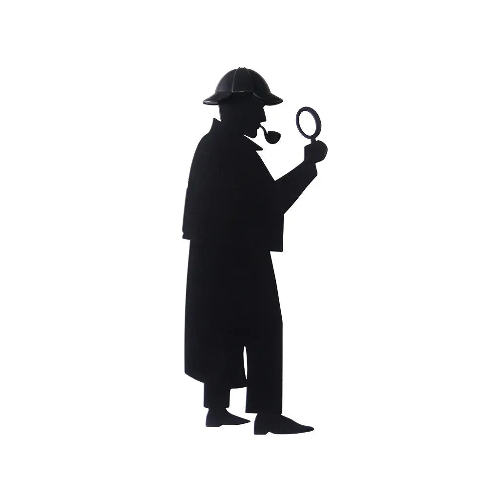 Lesezeichen Sherlock Schwarz Polyester von guteszeug.ch
