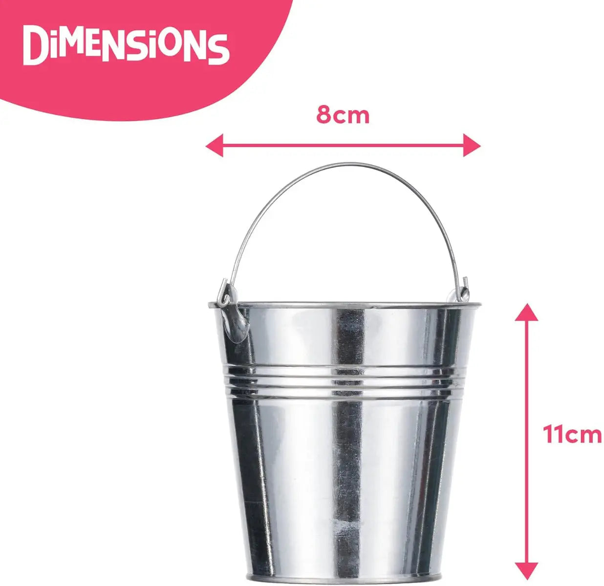 Metall Eimer Mini von Twiddlers
