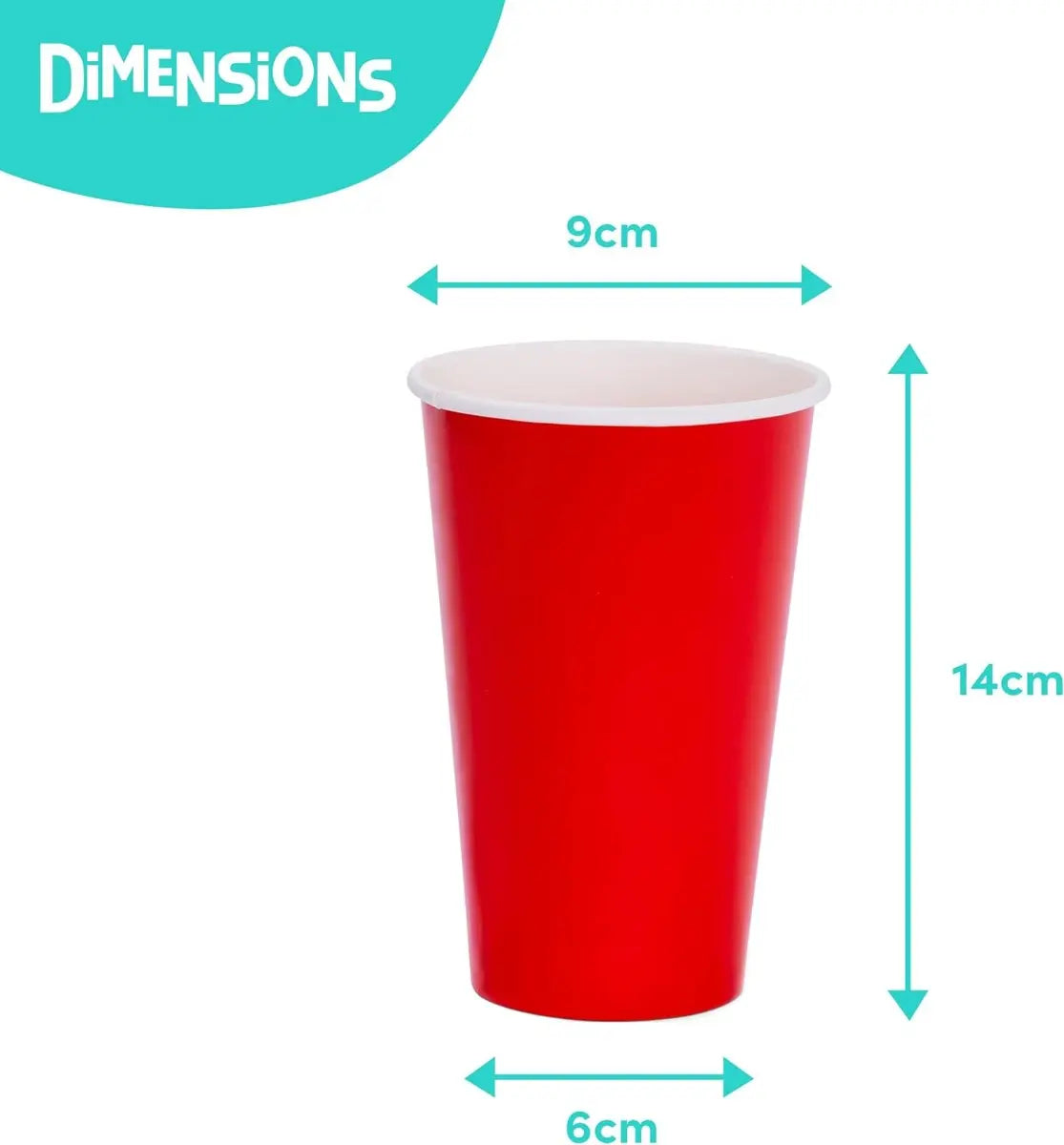 Beer Pong Set mit 100 Becher und 15 Bällen von Twiddlers