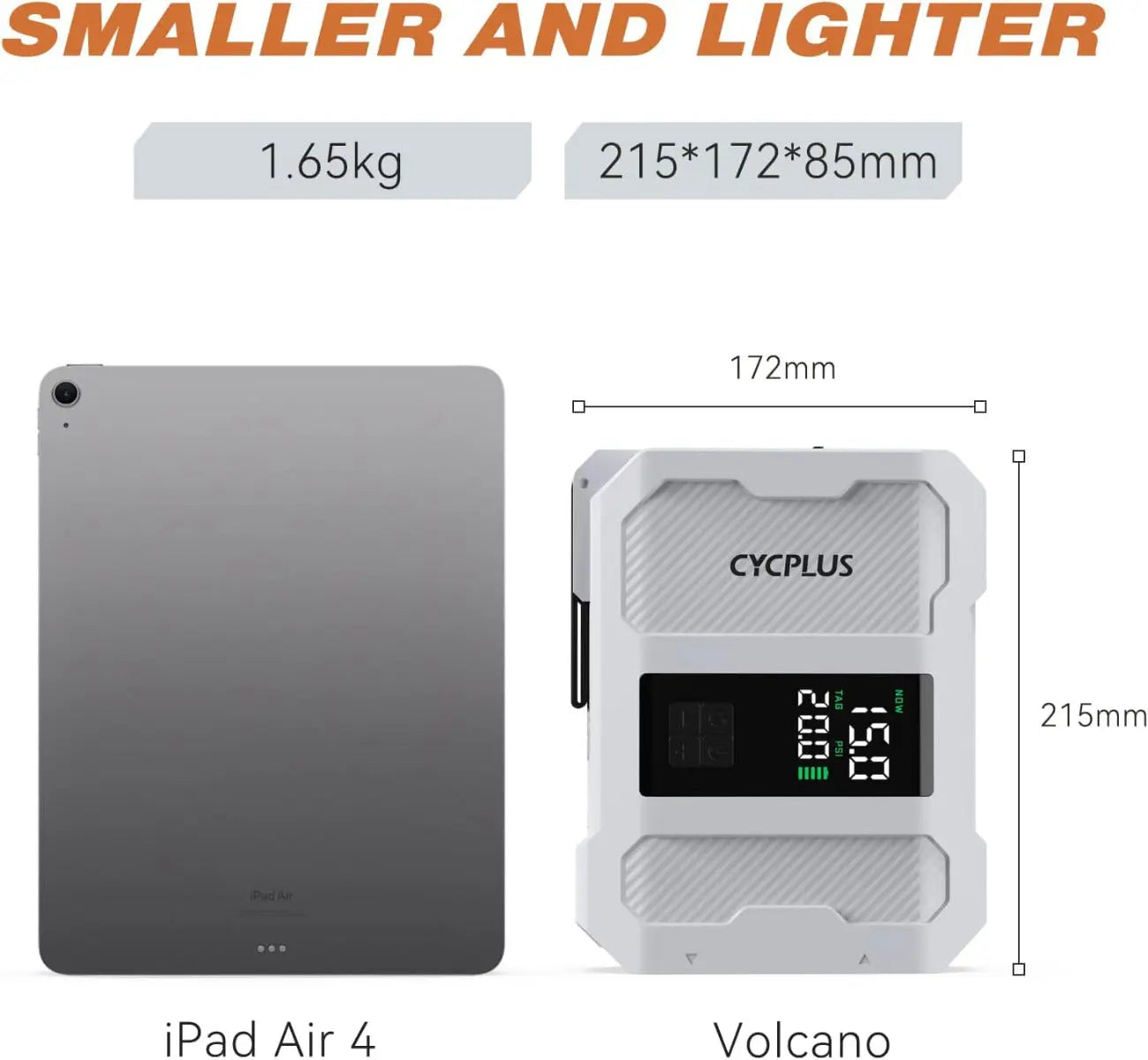 Elektrische SUP-Inflationspumpe D17Pro 20 PSI Akku Aufblasen & Ablassen von Cycplus
