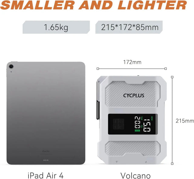 Elektrische SUP-Inflationspumpe D17Pro 20 PSI Akku Aufblasen & Ablassen von Cycplus