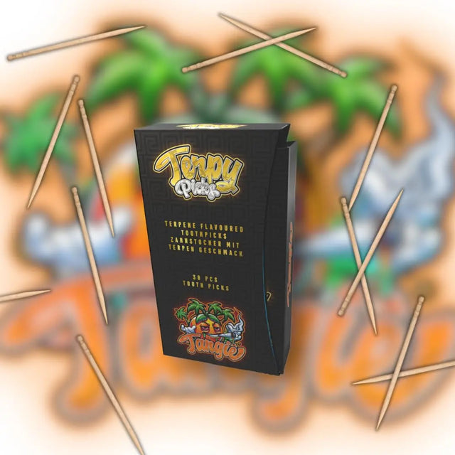 Terpy Picks Zahnstocher mit Geschmack Tangie von Wunder Zahnstocher