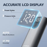 Luftpumpe A8 150PSI Elektrischer Kompressor Tragbar All-In-One Akku von Cycplus