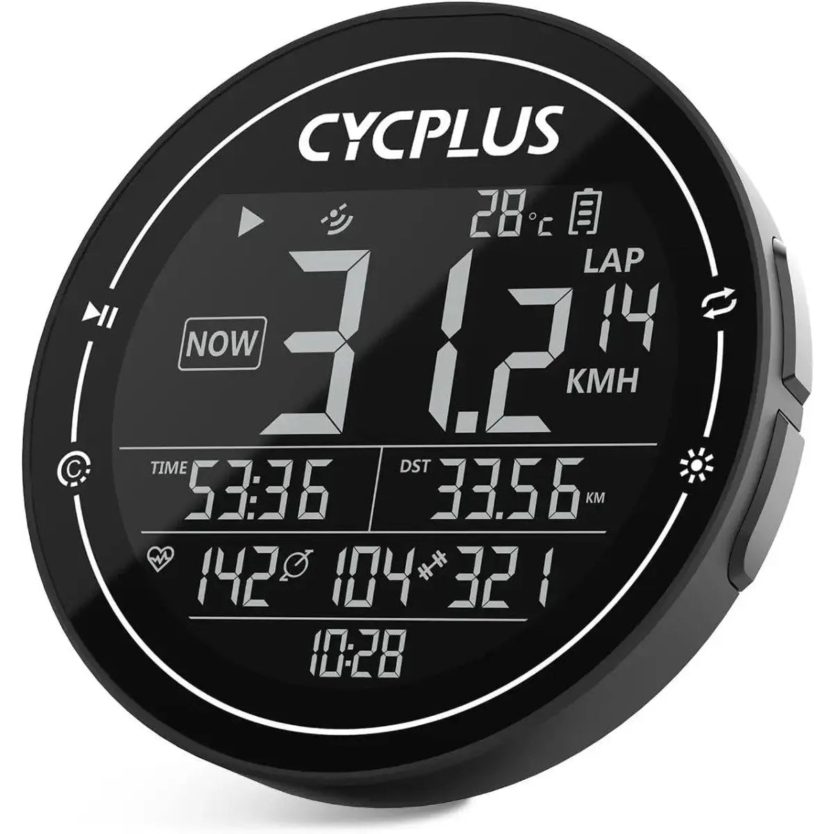 Fahrradcomputer M2 GPS Kabellos 2.5 Zoll LCD von Cycplus