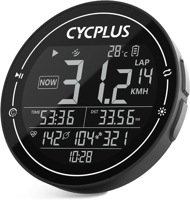 Fahrradcomputer M2 GPS Kabellos 2.5 Zoll LCD von Cycplus