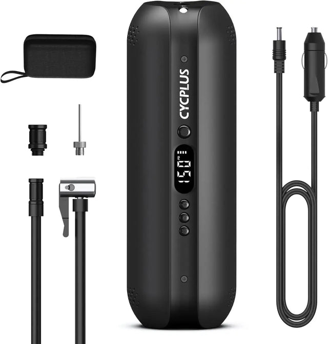 Luftpumpe AL1 150PSI Elektrischer Kompressor Tragbar All-In-One Akku von Cycplus