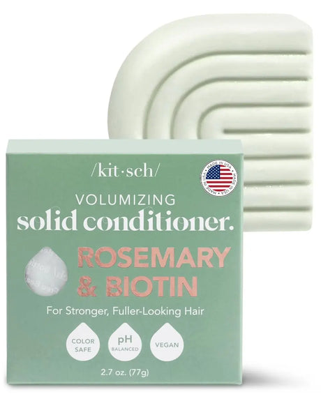 Volumen-Conditioner Bar mit Rosmarin & Biotin von Kitsch