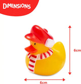 Badeente Weihnachten 12 Stück von Twiddlers