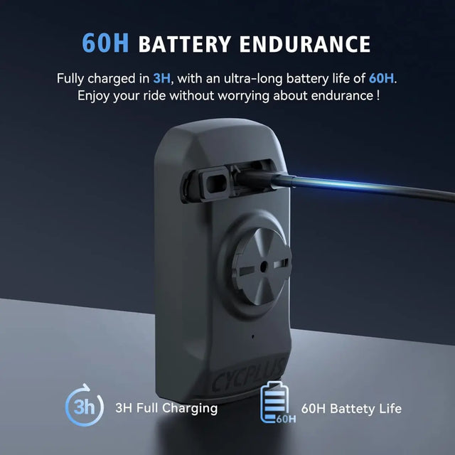 Fahrradcomputer M1 GPS Kabellos 2.9 Zoll LCD von Cycplus