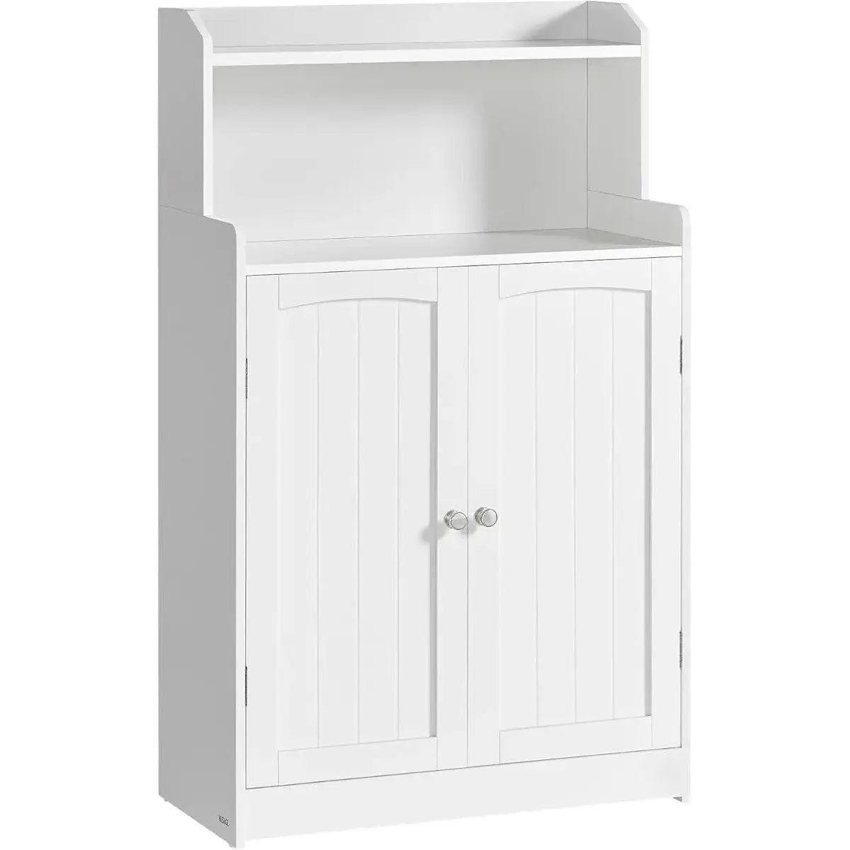 Badezimmerschrank mit Türen und Einlegeböden wolkenweiss von Songmics